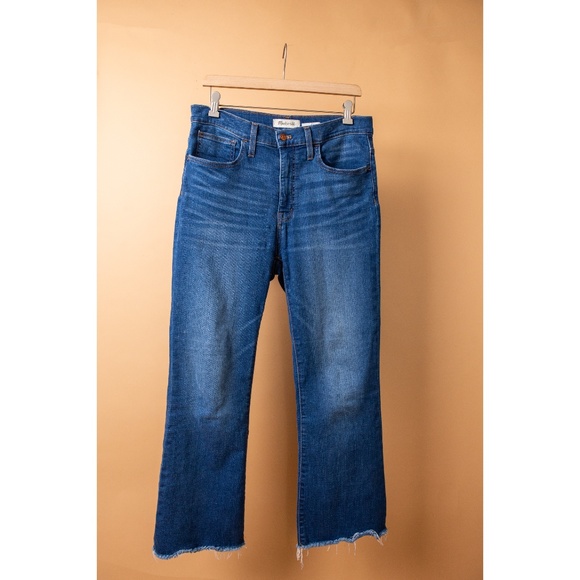 Madewell Denim - fringe bootleg jeans by madewell